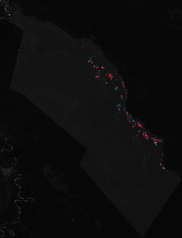 Detected loss (red) and Hansen-only loss (cyan)