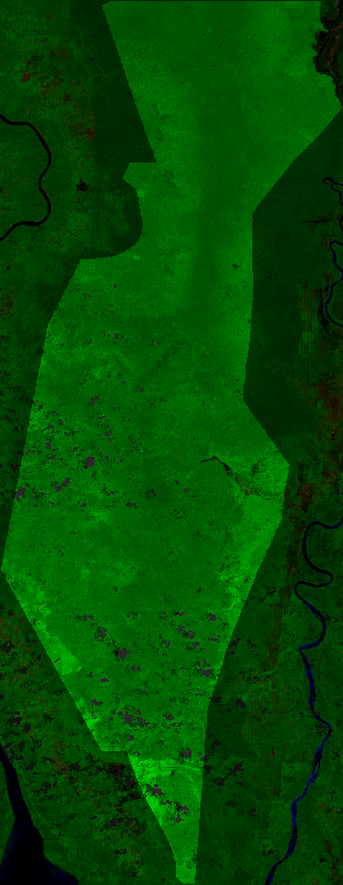 False-colour composite, 2023-07-01 to 2023-10-31