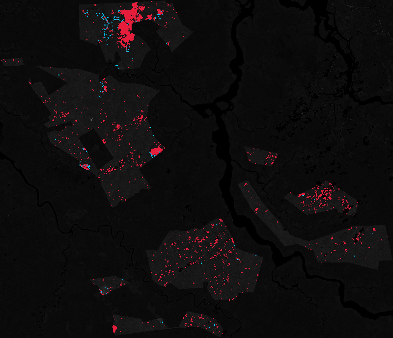 Detected loss (red) and Hansen-only loss (cyan)