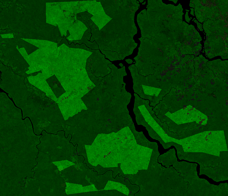 False-colour composite, 2025-07-01 to 2025-10-31
